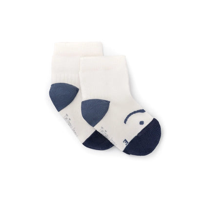 Kit Chaussettes Barefoot Smile Blanc/Bleu- Tip Toey Joey