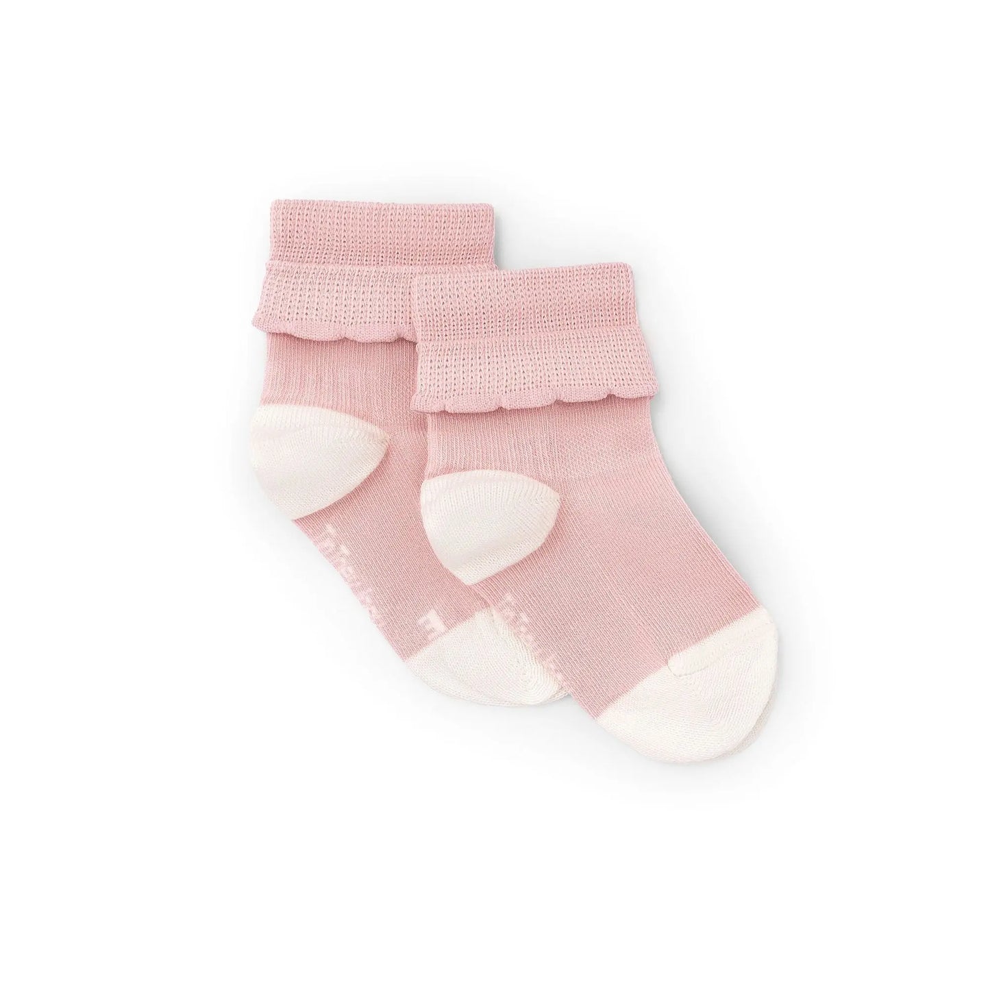 Kit Chaussettes Barefoot Smile Blanc/Rose avec Volants - Tip Toey Joey