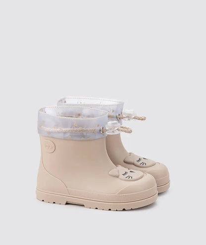 Igor Barefoot - Bottes de Pluie Mendi Chat Beige